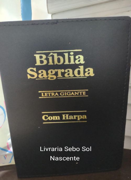 Bíblia Sagrada - Letra Gigante - Com Harpa