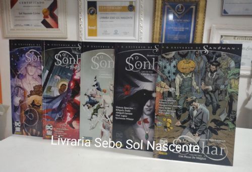 O Sonhar  - O Universo de Sandman Completo 5 Volumes
