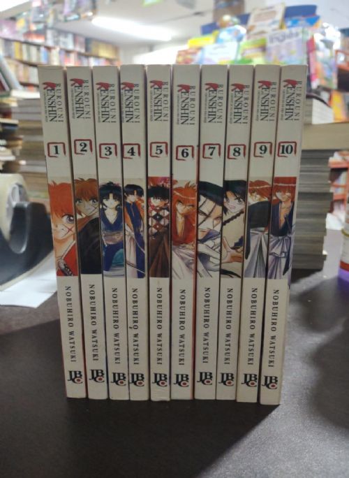 Rurouni Kenshin Crônicas da Era Meiji 10 Volumes