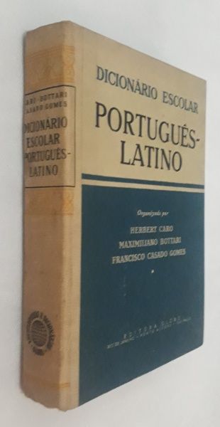 dicionario escolar portugues - latino