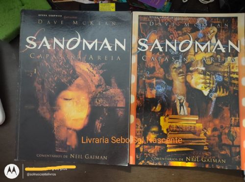 Sandman Capas na Areia -2 Volumes