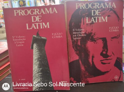 Programa de Latim - 2 Volumes