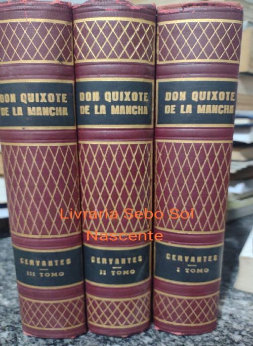 Don Quixote de La Mancha Ilustrado 3 Volumes