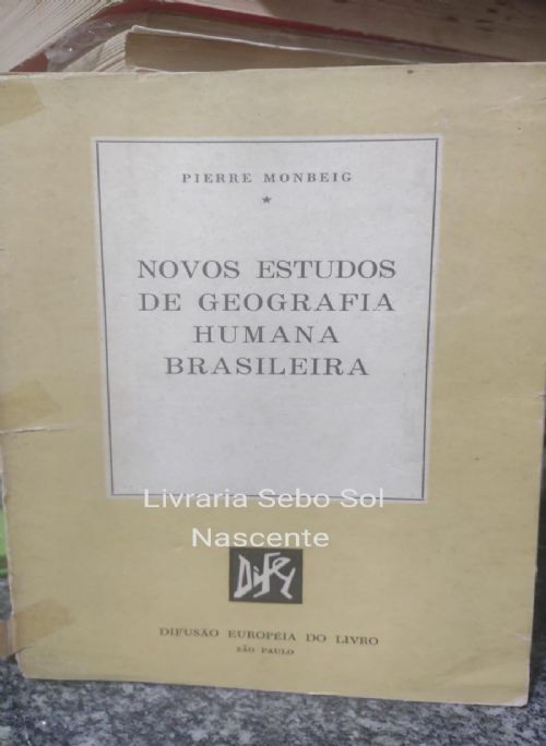 Novos Estudos de Geografia Humana Brasileira