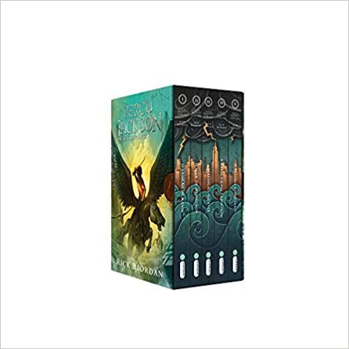 Box Percy Jackson e os Olimpianos 5 volumes