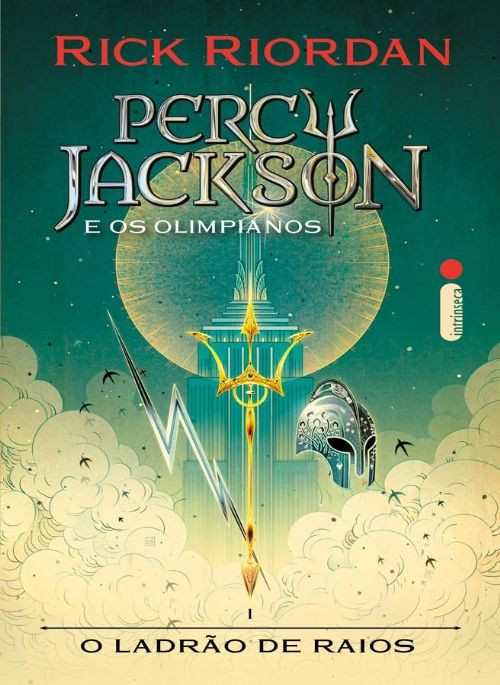 Percy Jackson e os olimpianos - VOL 01 - O ladrão de raios - Capa nova
