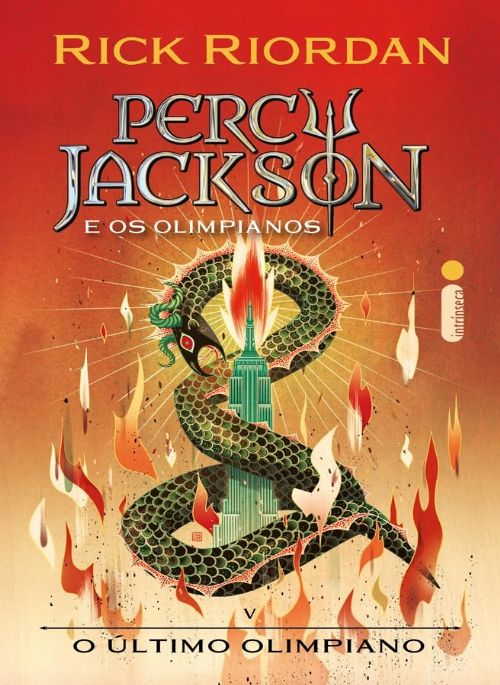Percy Jackson e os olimpianos - Vol. 5 O último olimpiano - Capa nova