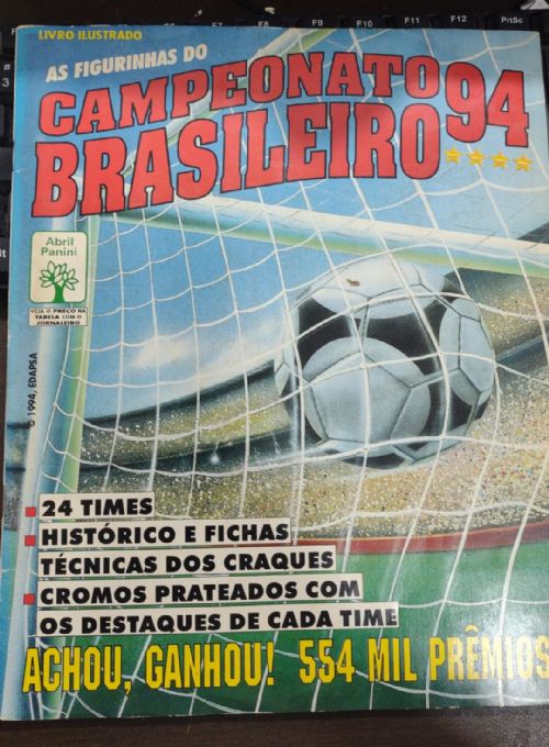 Album De Figurinhas Campeonato Brasileiro 94 Completo