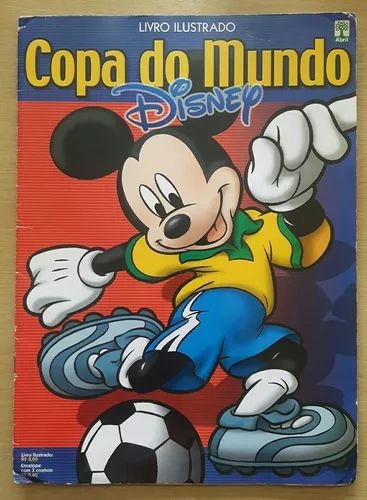 Álbum de Figurinhas Copa Do Mundo Disney 2002 Completo