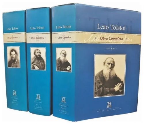 Obra Completa De Leao Tolstoi - 3 Volumes