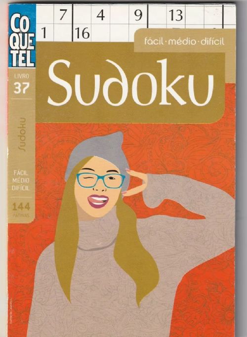 Sudoku Coquetel - Facil Medio Dificil - Livro 37