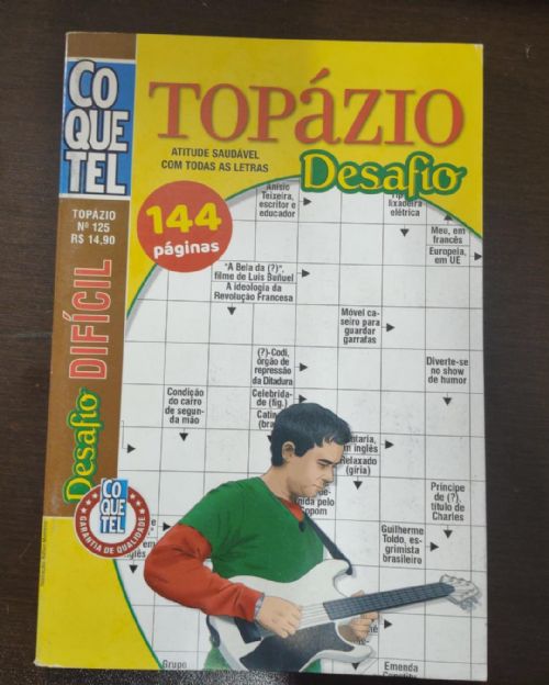 Coquetel Topazio Desafio 125 - Dificil 3 em 1