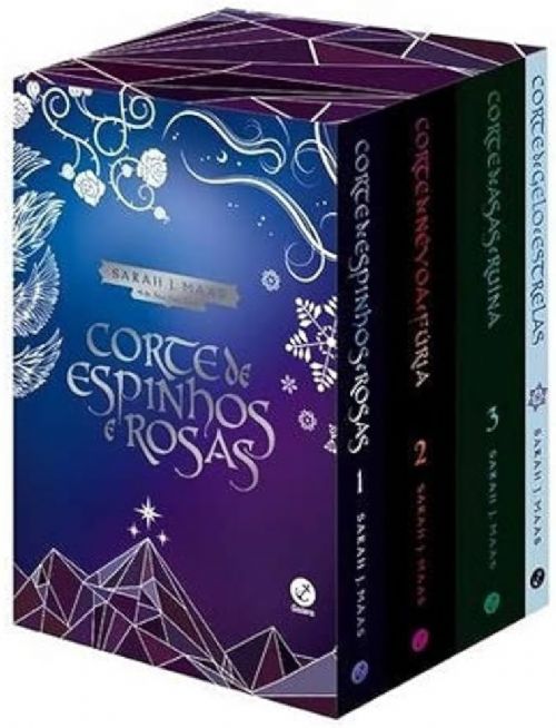 BOX CORTE DE ESPINHOS E ROSAS - 4 VOLUMES