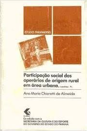 Participação social dos operarios de origem rural em área urbana