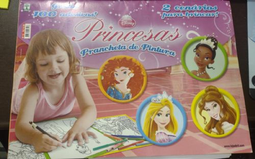 Princesas Prancheta de Pintura n° 13