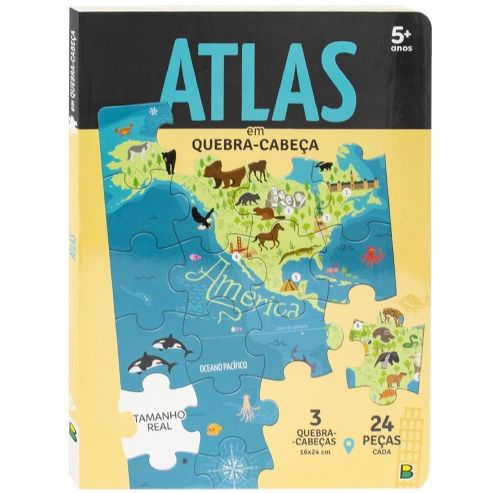 Nosso Mundo - Atlas em Quebra Cabeça