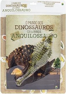 Anquilossauro Articulado - O Mundo dos Dinossauros Leia e Brinque