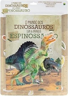 Espinossauro Articulado - O Mundo dos Dinossauros Leia e Brinque