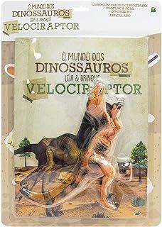 Velociraptor Articulado - O Mundo dos Dinossauros Leia e Brinque