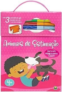 Animais de Estimaçao - Livro-kit Mágico para Colorir
