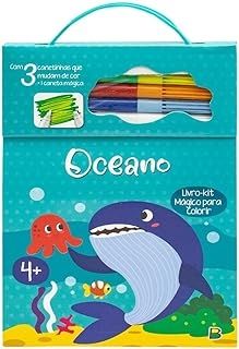 Oceano - Livro-kit Mágico para Colorir
