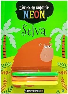 Selva - Livro de Colorir Neon