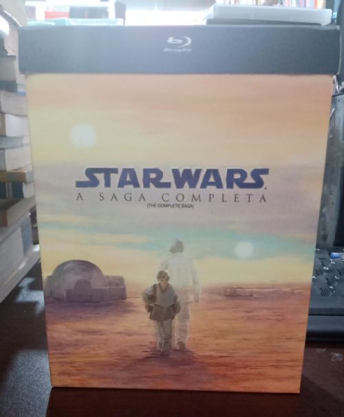 Blu-ray Box Star Wars A Saga Completa 9 Discos
