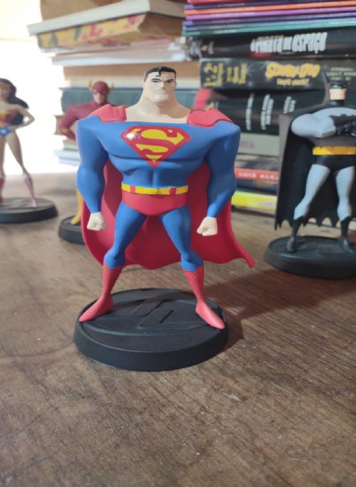 Superman - Justice League Animated Series - Miniatura Dc Eaglemoss