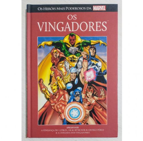 Nº 1 Os Vingadores - Heróis Mais Poderosos da Marvel