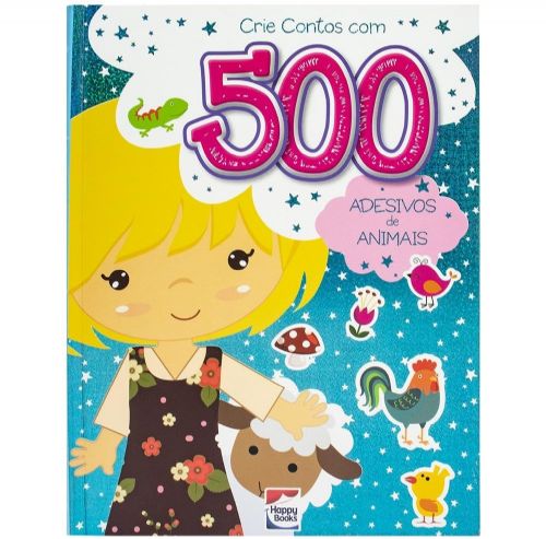 Crie Contos com 500 Adesivos: Animais