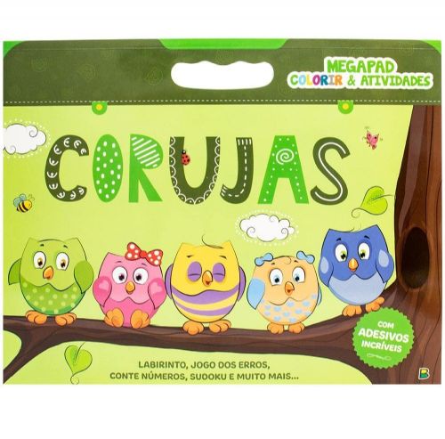 Corujas - Megapad Colorir e Atividades