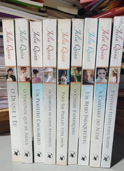 Kit Livros Os Bridgertons - 9 Volumes Coleçao Completa