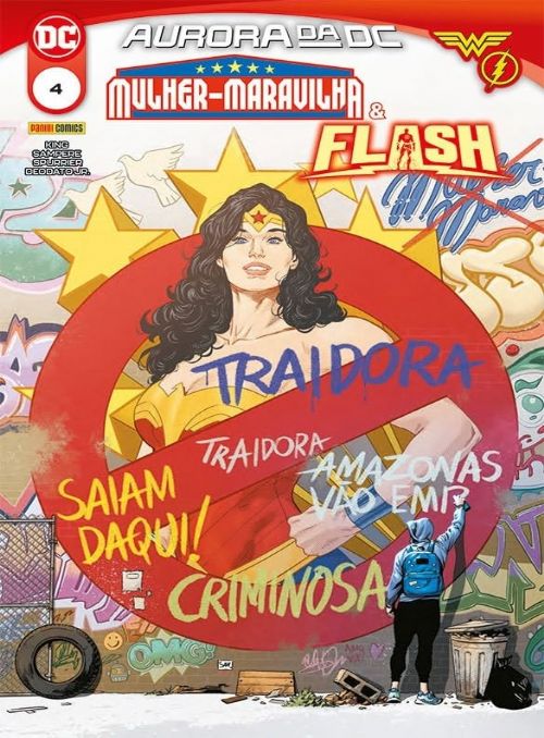 Nº 4 Mulher-Maravilha & Flash