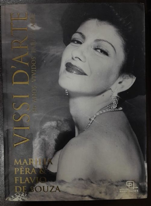 Vissi Darte - 50 Anos vividos para a arte - Autografado