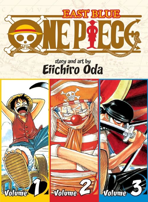 One Piece East Blue Volumes 1-3