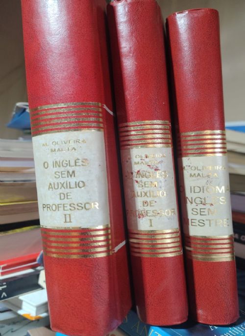 O idioma inglês sem mestre 3 Volumes