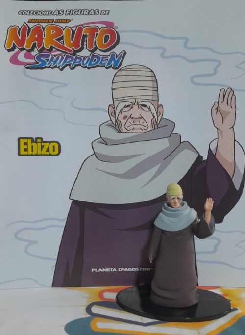 Miniatura Ebizo + Fasciculo Naruto Shippuden Figuras de Coleção
