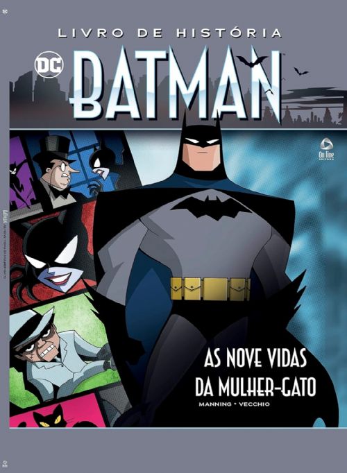 Livro de História Batman - As Nove vidas da Mulher-Gato