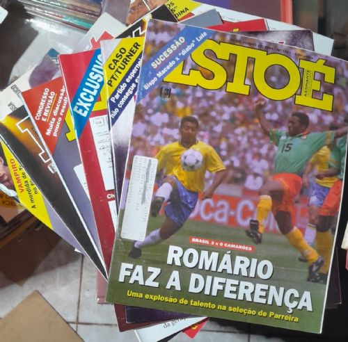 Lote de istoé Década de 90 126 revistas