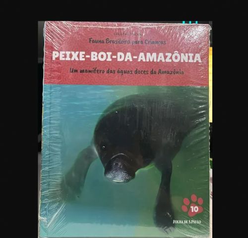 Peixe-Boi-da-Amazônia - Coleção folha fauna brasileira para crianças Vol. 10