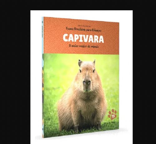 Capivara - Coleção folha Fauna brasileira para crianças Vol. 13