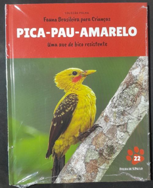 Pica-Pau-Amarelo - Coleção folha Fauna brasileira para crianças Vol. 22