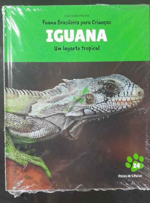 Iguana - Coleção folha Fauna brasileira para crianças Vol. 24