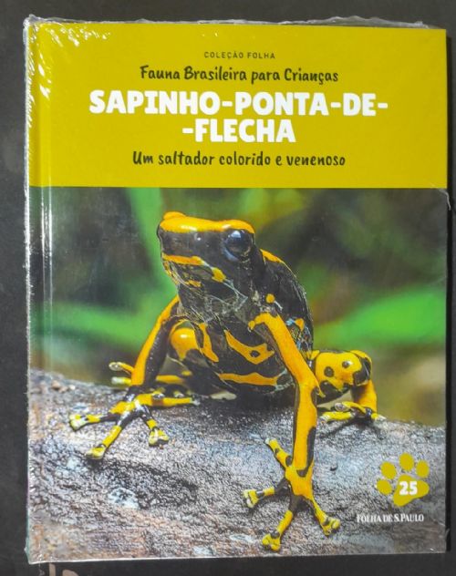 Sapinho-Ponta-de-Flecha - Coleção folha Fauna brasileira para crianças Vol. 25