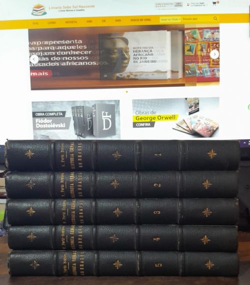 História Geral do Brasil Antes de Sua Separaçao e Independencia de Portugal 5 Volumes