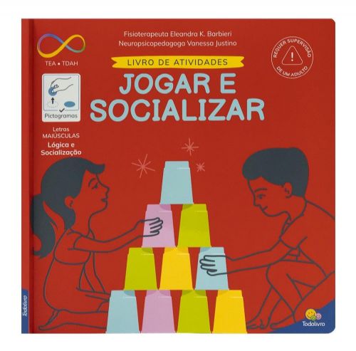 Jogar e Socializar - Neurodiversidade Livro de Atividades