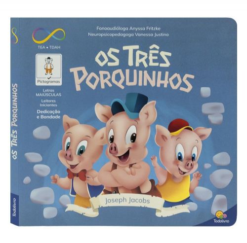 Os Três Porquinhos - Neurodiversidade Clássicos