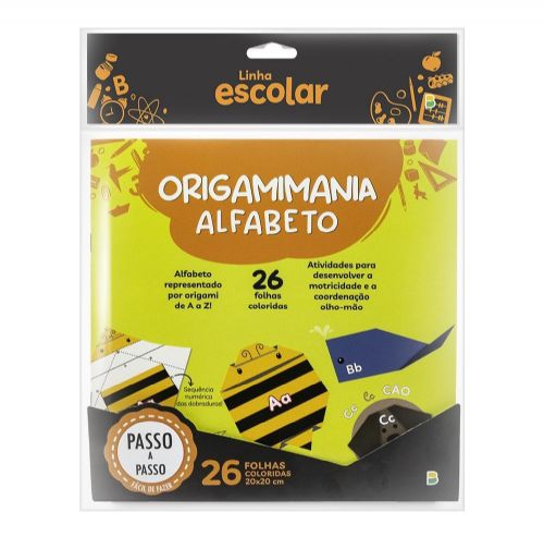 Origamimania Alfabeto - Linha Escolar