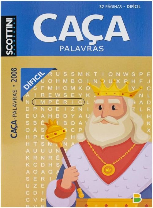 Caça-palavras Difícil -2008