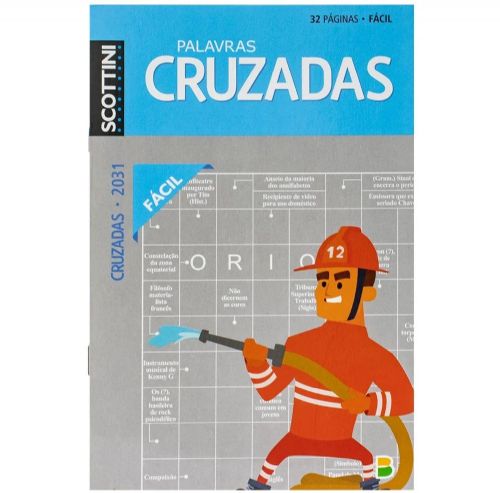 Palavras Cruzadas Fácil - 2031